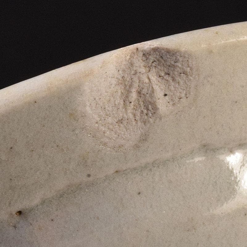 朝鮮美術 李朝 高麗白磁 盃台 杯台 V R8012