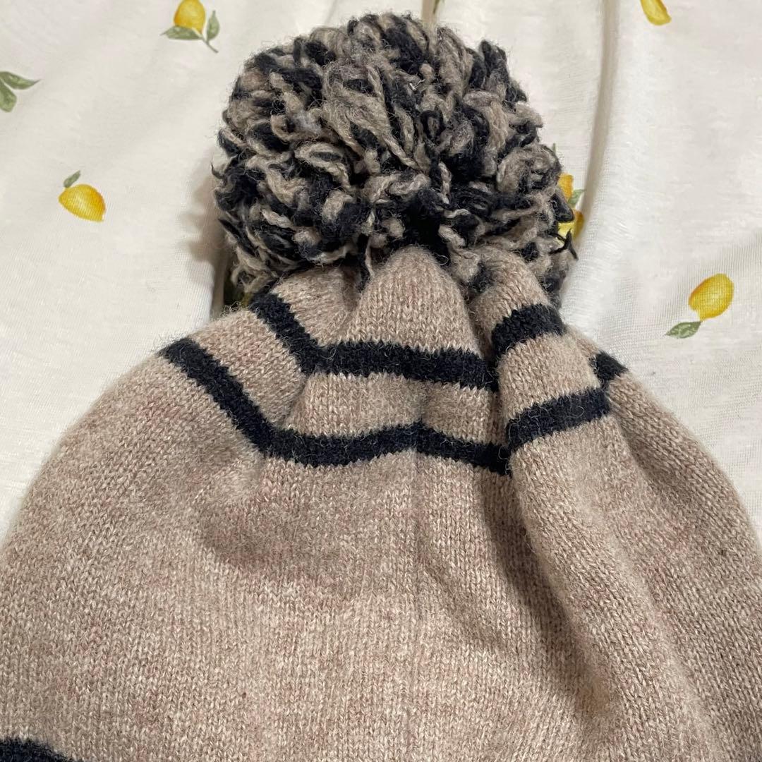 Vivienne Westwood ヴィヴィアンウエストウッドオーブ柄ニット帽正規品