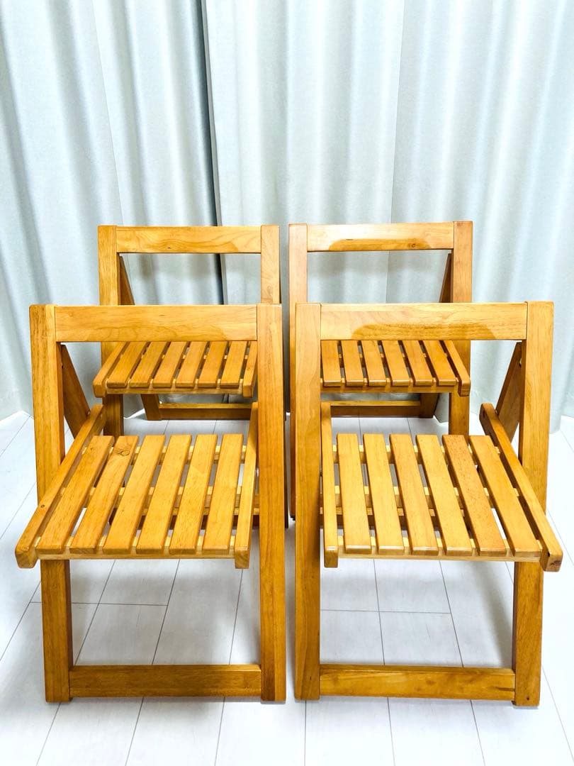 ダイニングテーブル　バタフライテーブル　折りたたみ　イス　セット