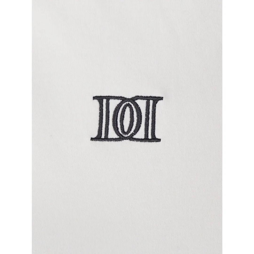 新品タグ ダーリッチ リボンDDロゴノースリトップス ホワイト