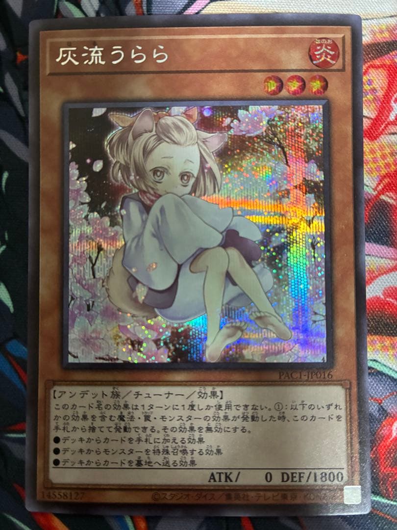 遊戯王 灰流うらら 絵違い シークレット1枚 - メルカリ