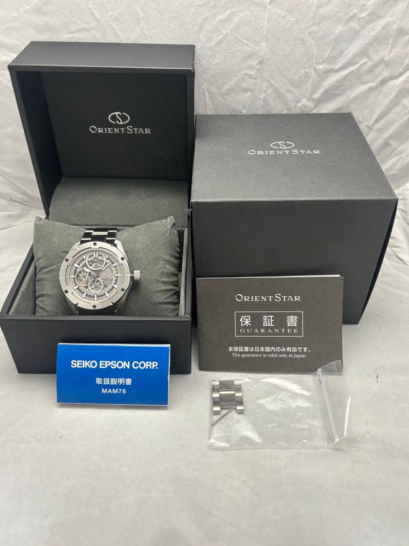 Orient Star アバンギャルドスケルトン RK-AV0A02S 自動巻