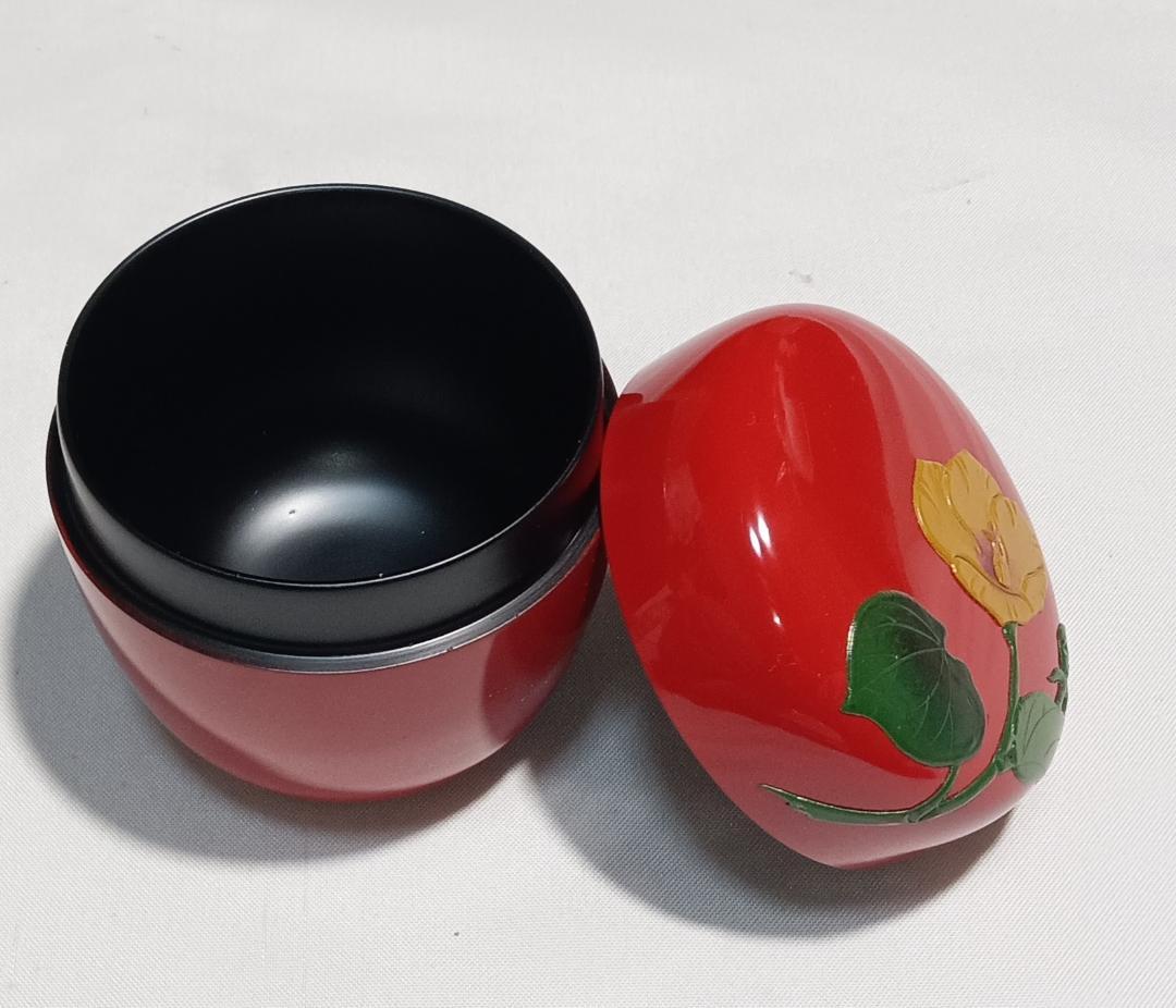 茶道具 伝統工芸品琉球漆器 琉球棗 朱漆塗ゆうな棗 美品！！ - メルカリ