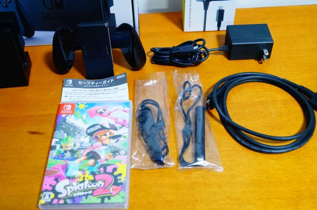 Nintendo Switch 本体 + Splatoon2 セット 付属品完備