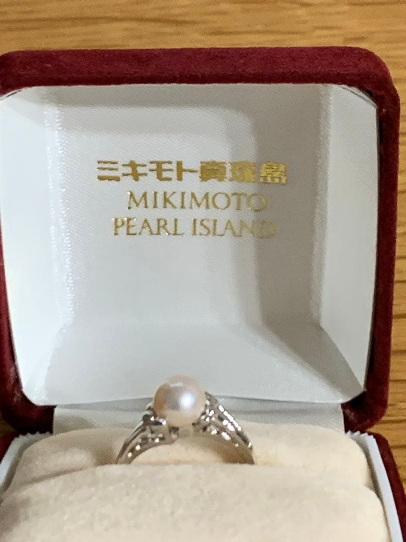 真珠　指輪