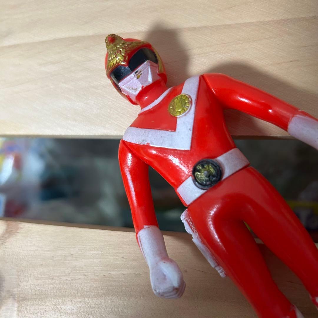 太陽戦隊サンバルカン ソフビ ポピー 当時物 年代物