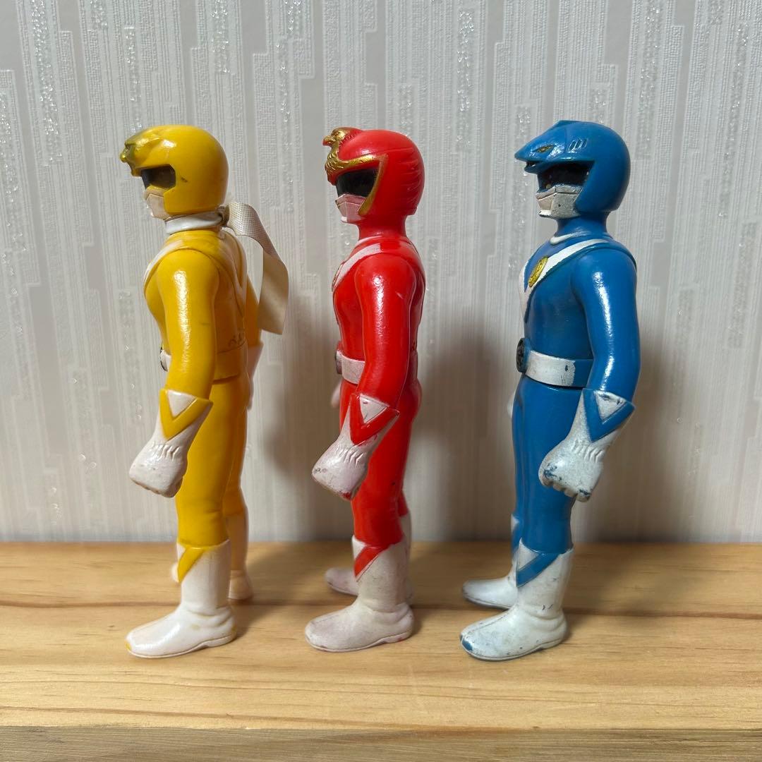 太陽戦隊サンバルカン ソフビ ポピー 当時物 年代物