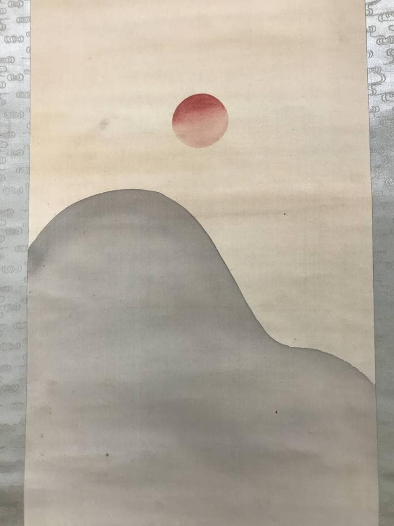 【真作】契水/恵比須大黒藻刈図/人物図/掛軸/名家伝来/AC-626