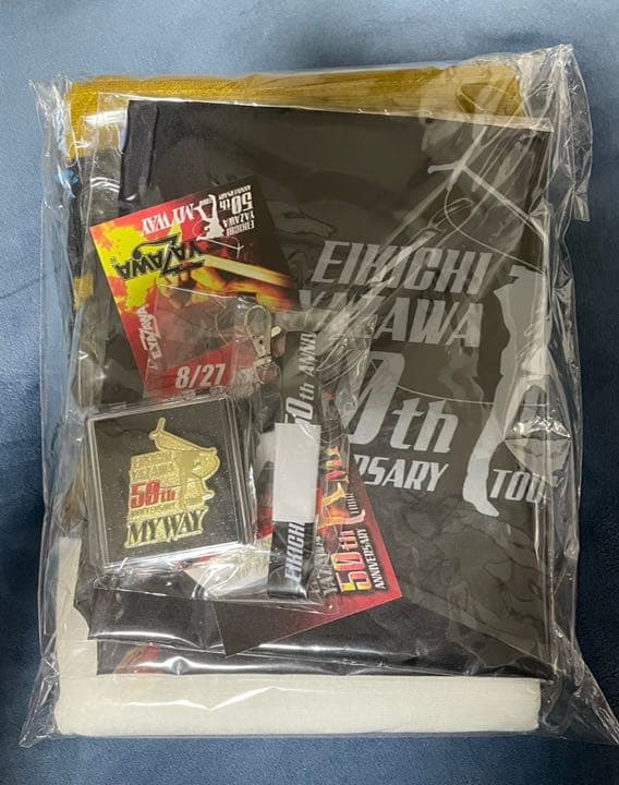 矢沢永吉 8/27 PSS席 50周年記念ライブ プレミアグッズ