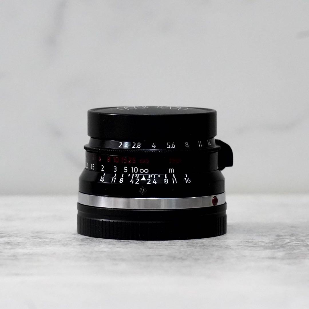 Light lens lab M 35mm F2 ライカM用 ブラックペイントの通販はau PAY