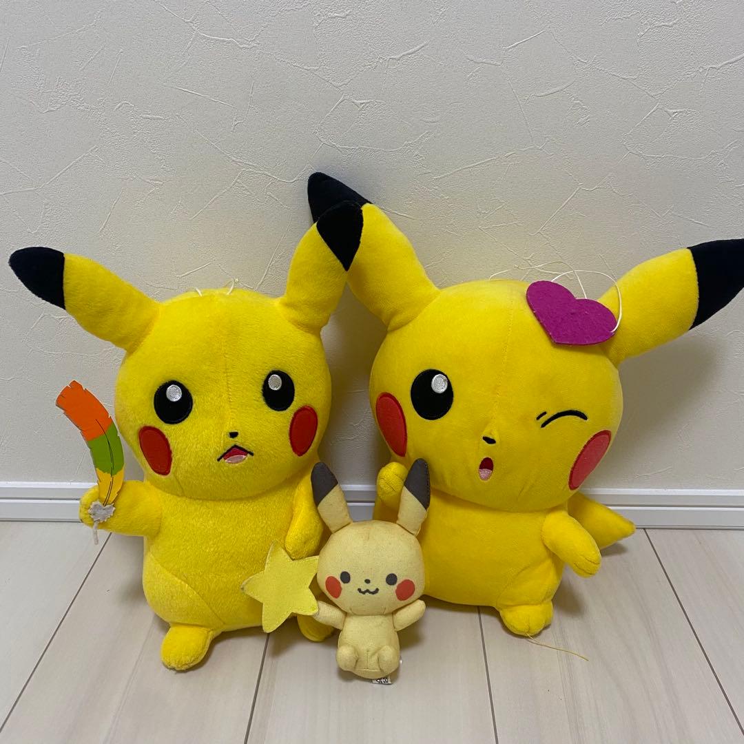 ポケモン ぬいぐるみ 大量 まとめ売り 希少品 21点 セット ピカチュウ