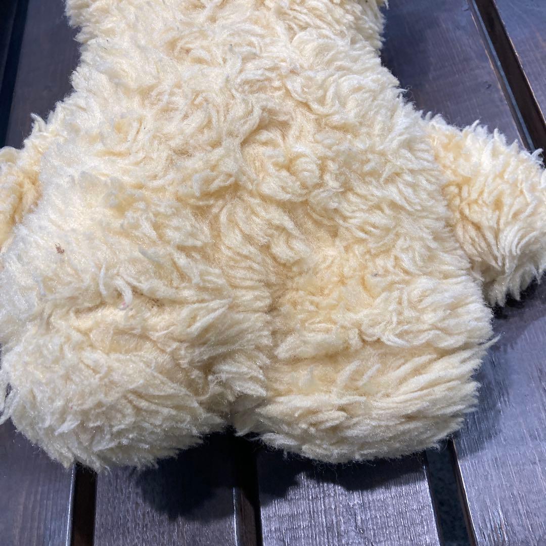 イギリス製アンテークのクマ型ぬいぐるみ　王室限定品