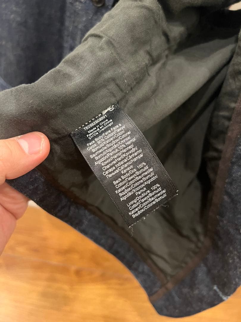 【希少】RRL／ダブルアールエル／ラルフローレン／ダークインディゴ／デニムベスト