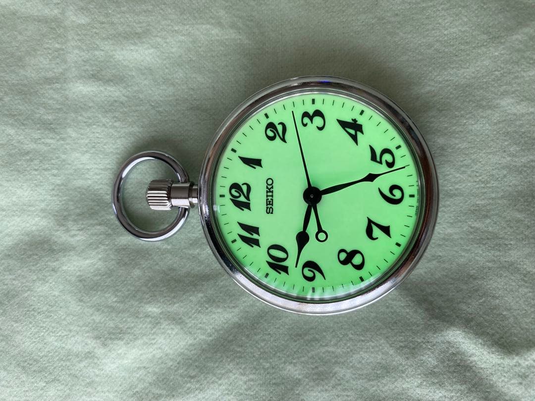 SEIKO 懐中時計 蓄光機能付き ルミブライトJR西日本 平成30年 セイコー