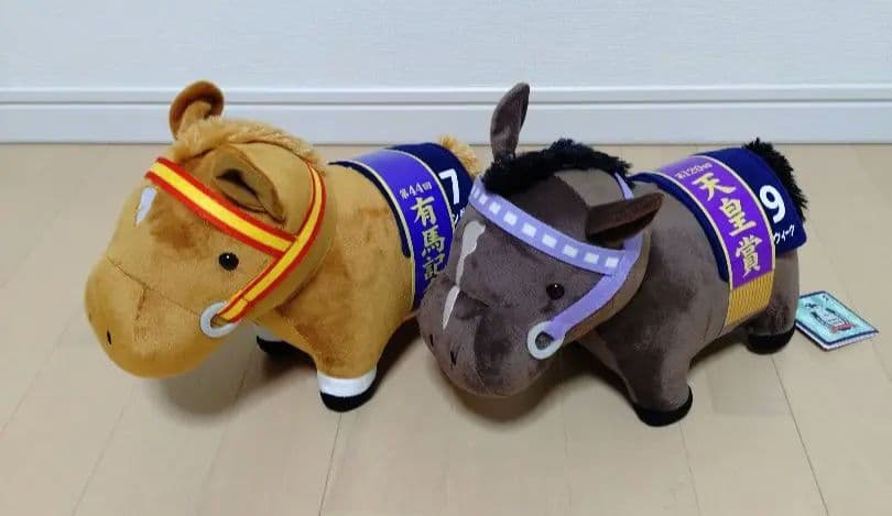 サラブレッドコレクションふわふわBIG G1ファンファーレぬいぐるみ　計8品