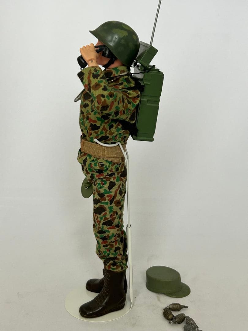 ビンテージGIジョー　1964 アクションマリーン通信兵セット②元箱付　ハスブロ