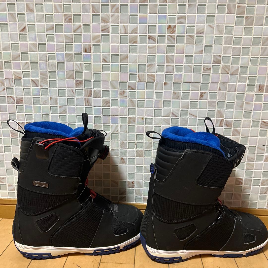 SALOMON スノーボードブーツ ブラック/ブルー