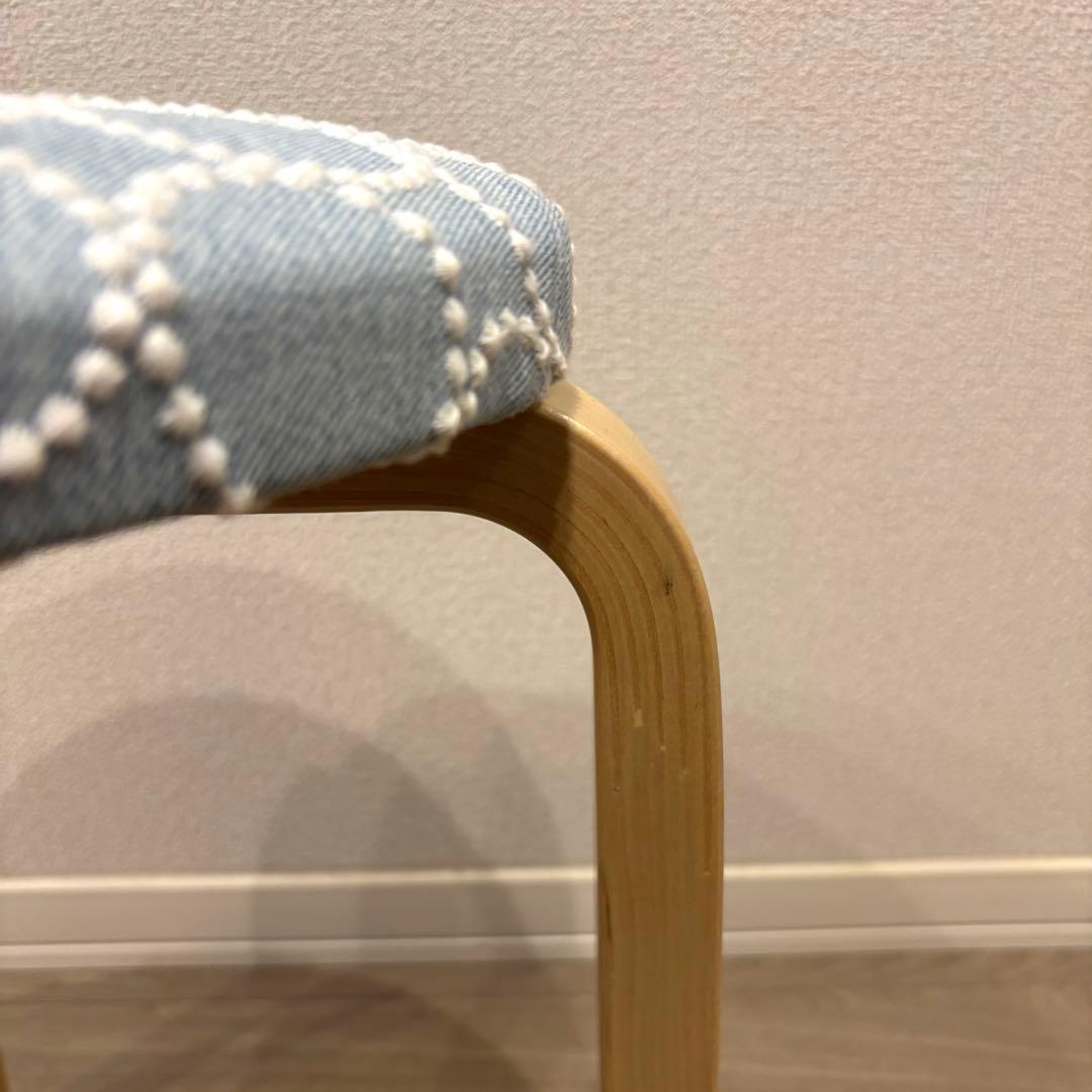 【価格交渉可】ミナペルホネン×Artek アルテック スツール60　限定品チェア