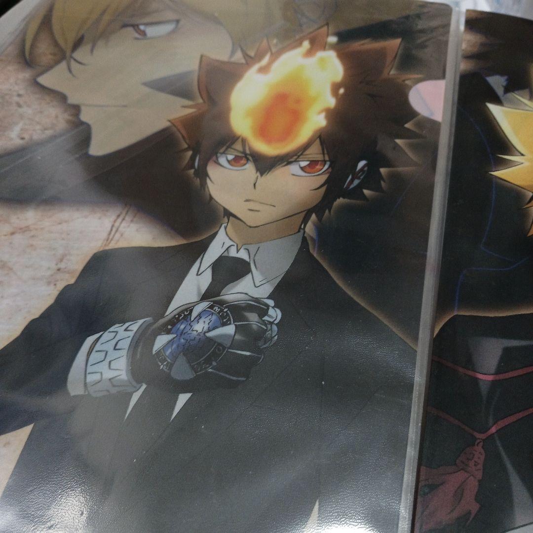 家庭教師ヒットマンREBORN!　沢田綱吉　JF限定クリアファイル REBORN リボーン☆沢田綱吉／JF限定 ミニクリアファイル＆ポストカード