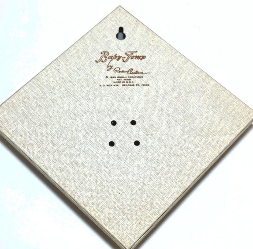 ビンテージ 温度計 箱入り ベビーナーサリー G 高 品質