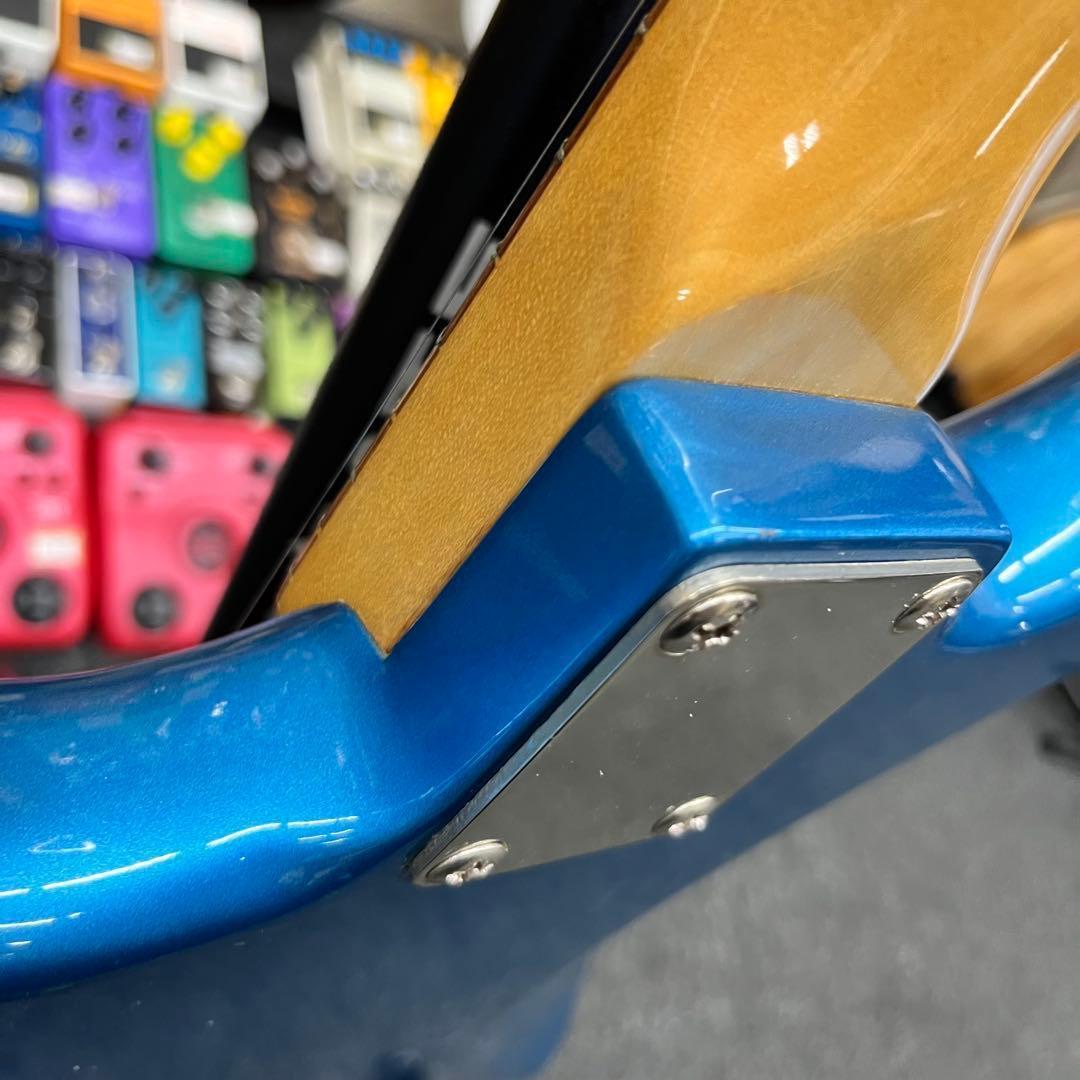 【11325】FERNANDES FMT-50 石ロゴ ムスタングタイプ ブルー