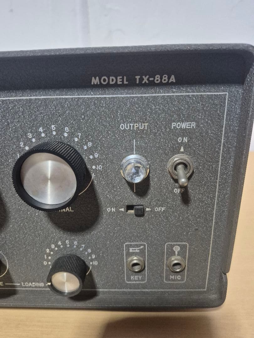TRIO TX-88A 真空管式無線機 通電○ ジャンク品 - メルカリ
