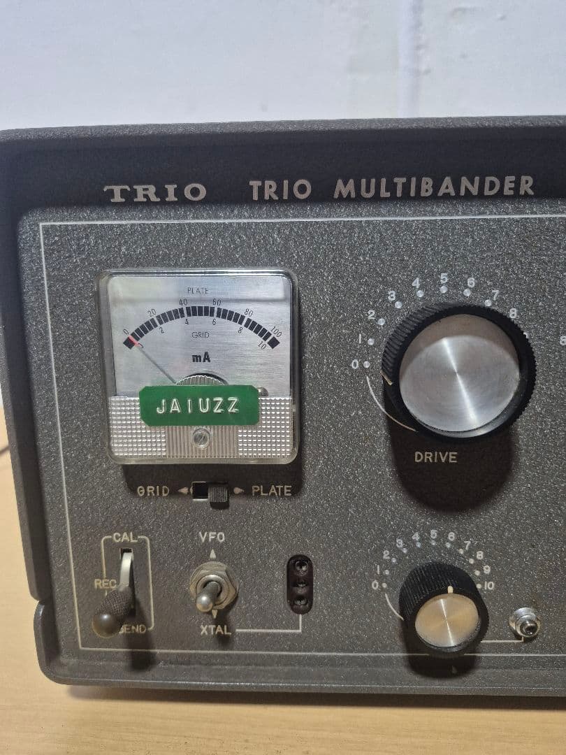 TRIO TX-88A 真空管式無線機 通電○ ジャンク品 - メルカリ