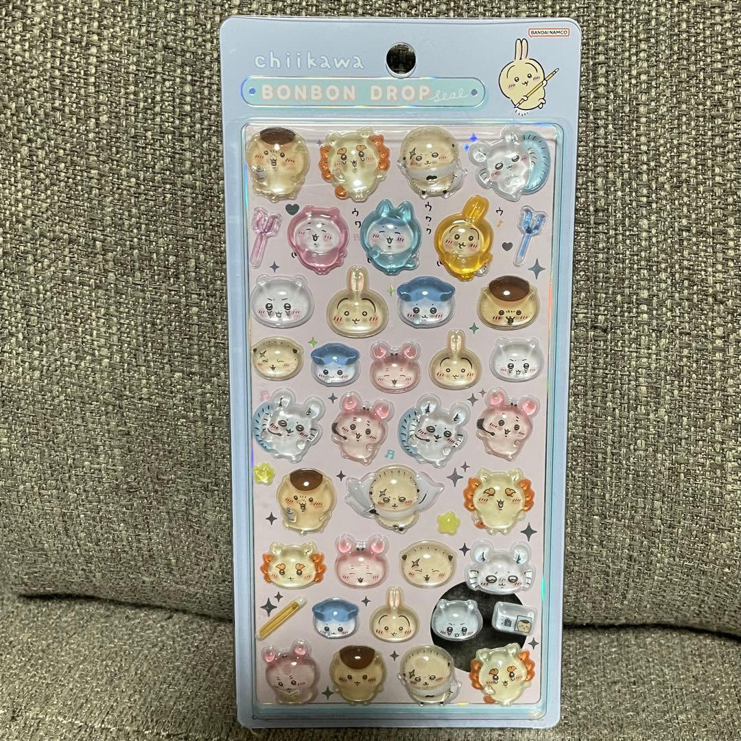 ボンボンドロップシール　もち　うるちゅる　ちいかわ　プチドロップ　たまごっち