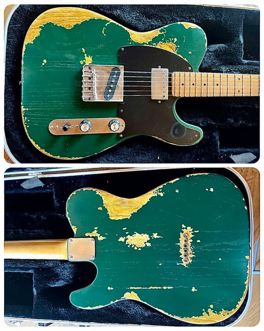 ハードレリックテレキャスタータイプ/オールラッカーアッシュボディ