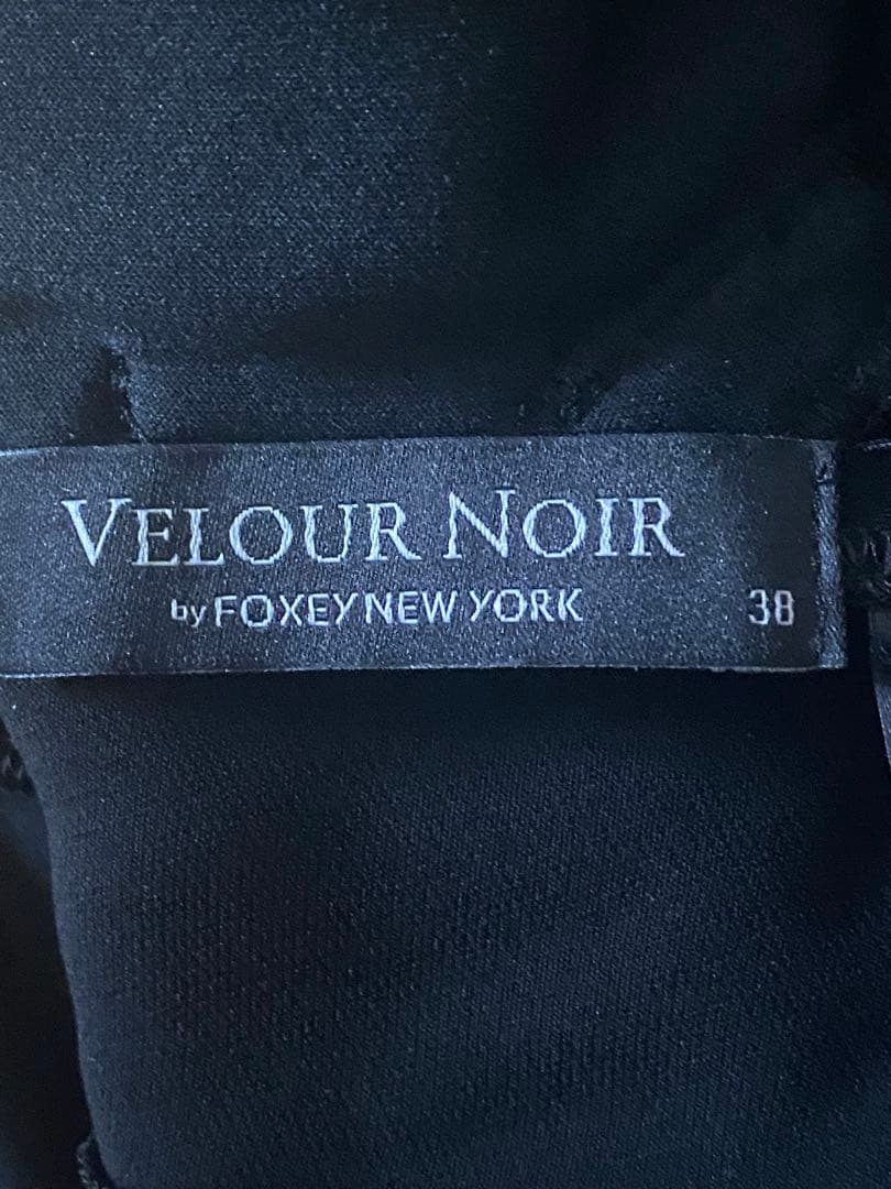 フォクシーニューヨーク　ベロアフレアーパンツ