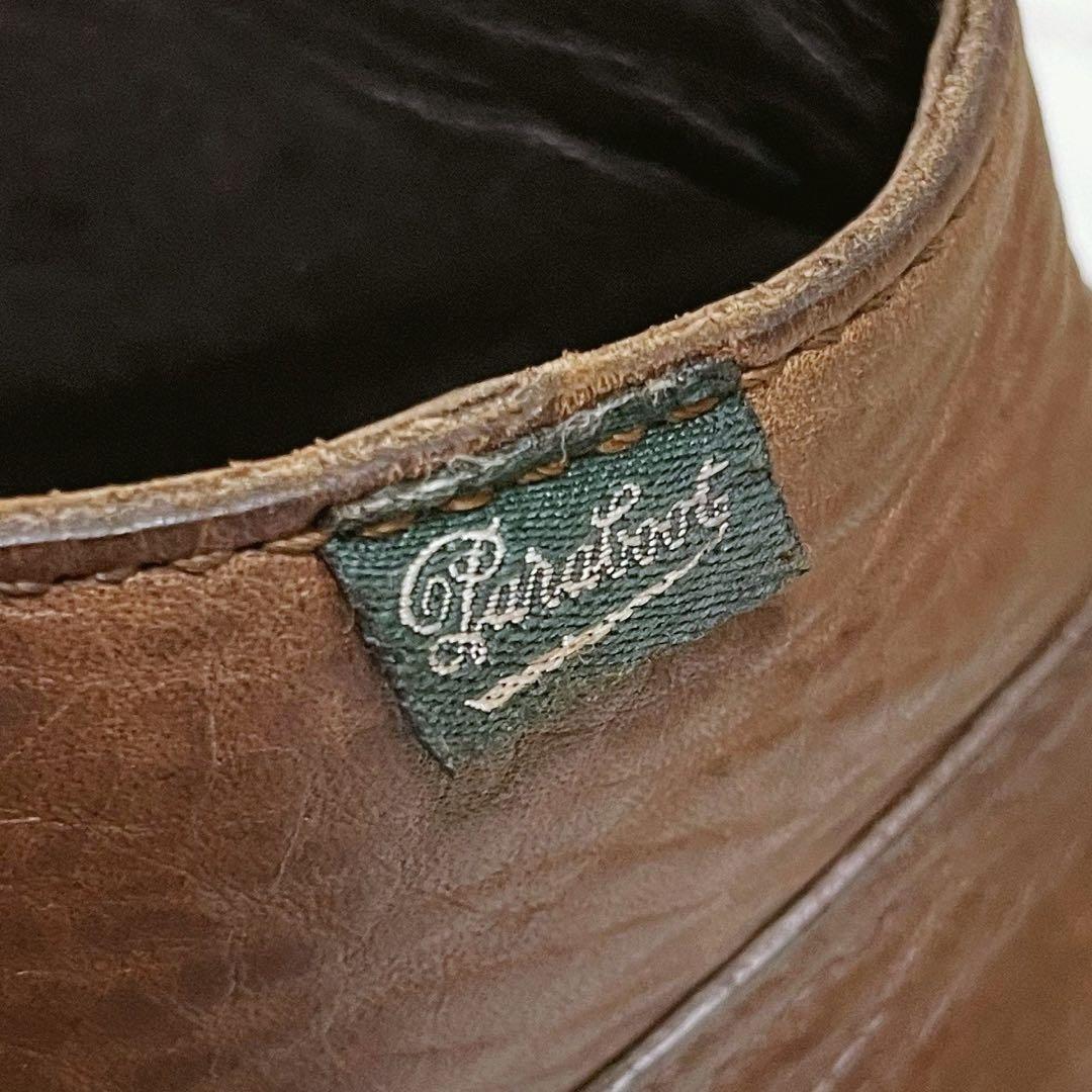 Paraboot ブラウン モカシンブーツ