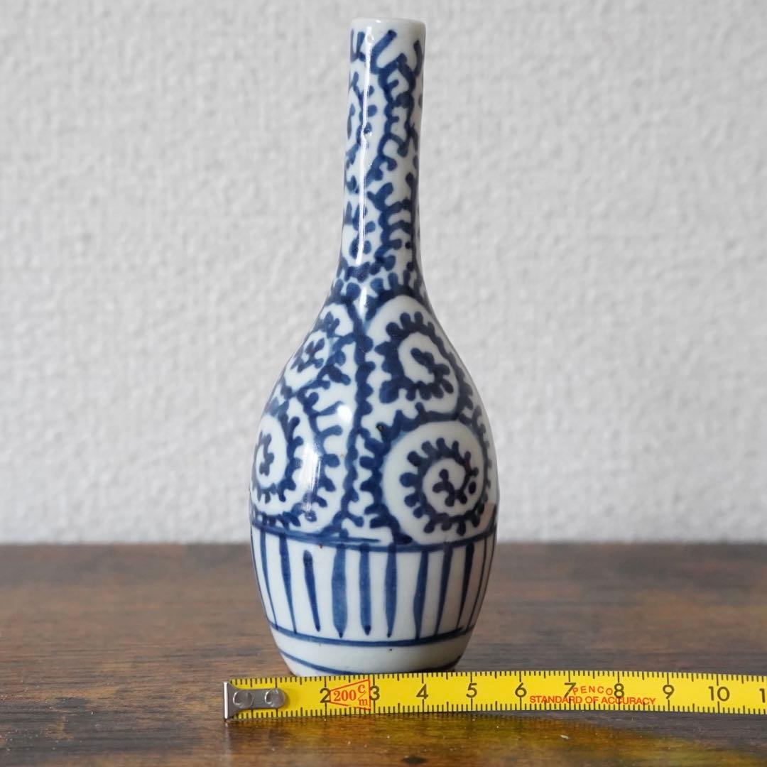伊万里 たこ唐草 おみき徳利 古伊万里 江戸 時代 蛸唐草 徳利 骨董品