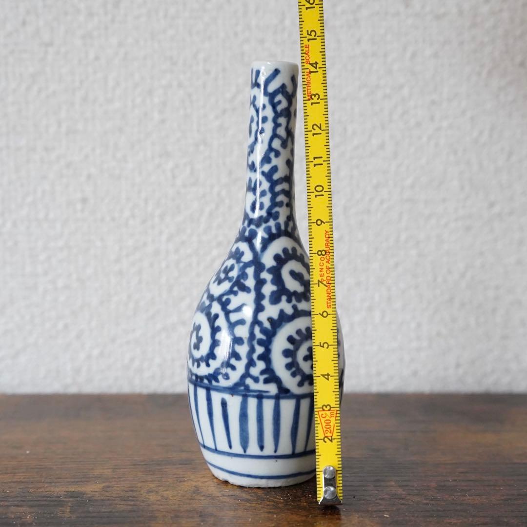 伊万里 たこ唐草 おみき徳利 古伊万里 江戸 時代 蛸唐草 徳利 骨董品