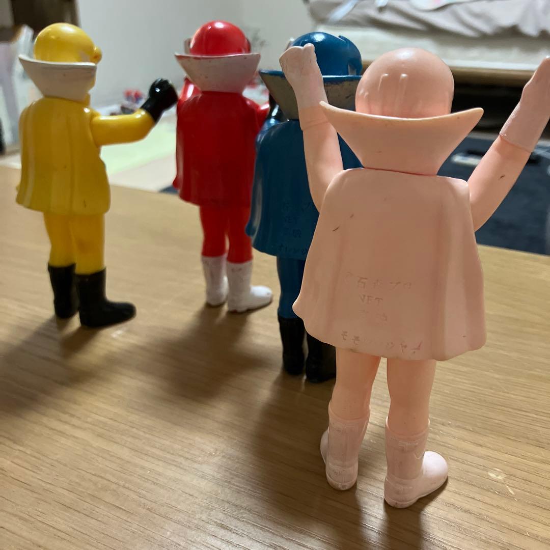 ゴレンジャー ソフビ 当時物