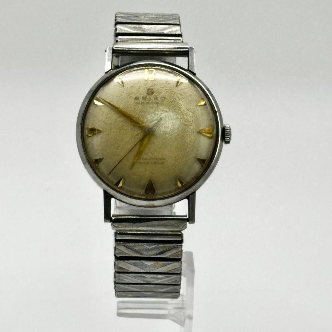 希少 SEIKO MARVEL 手巻き時計 ディアショック 17 jewels