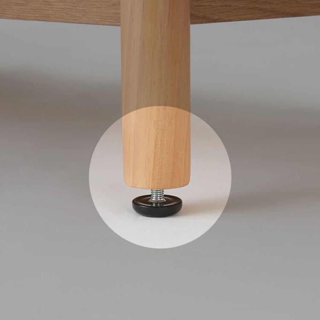 極美品 LOWYA パソコンデスク 収納付き 日本製