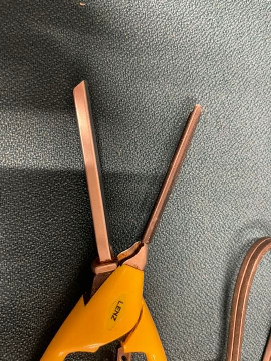 レンツ アイロン 角8㍉ 配送 超美品 LENZ 【α-8】レンツアイロン クシ