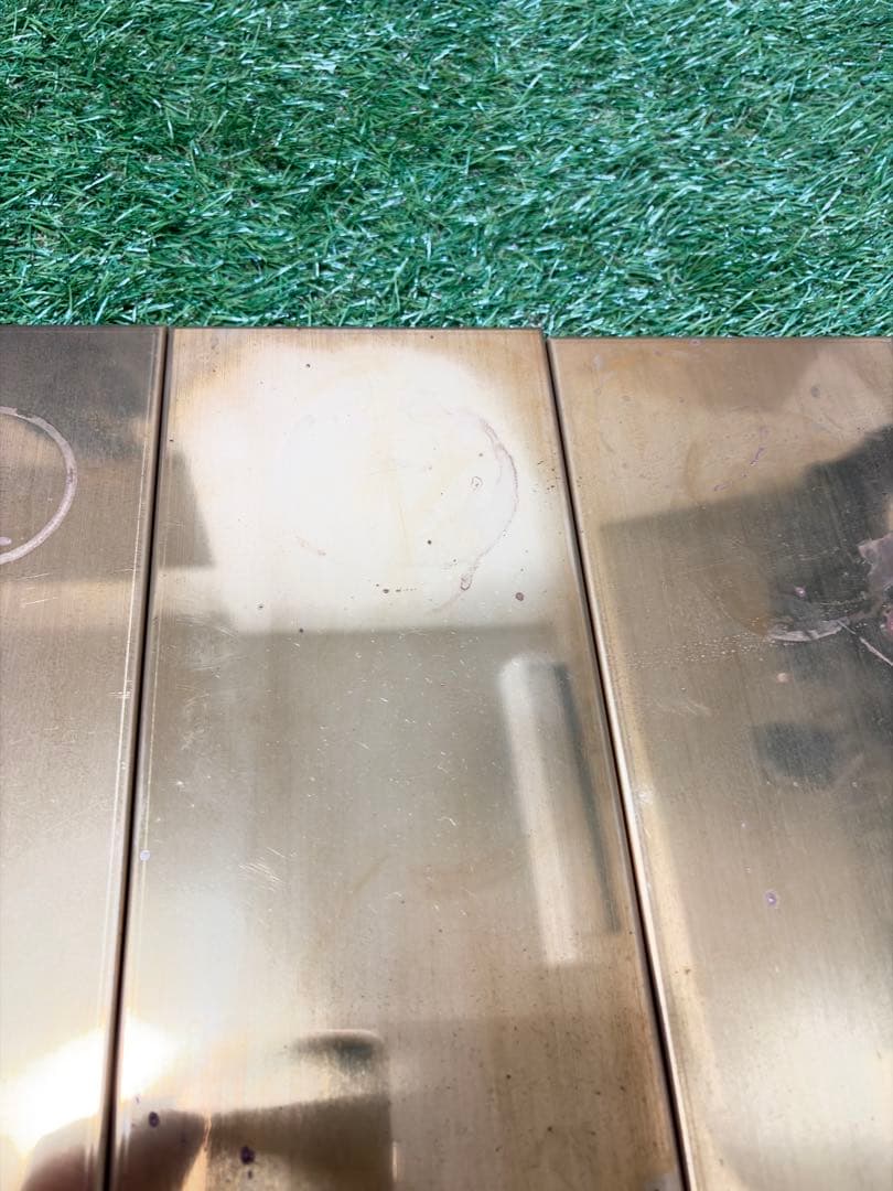 IGTテーブル 真鍮 ハーフユニット パネル 6枚 セット