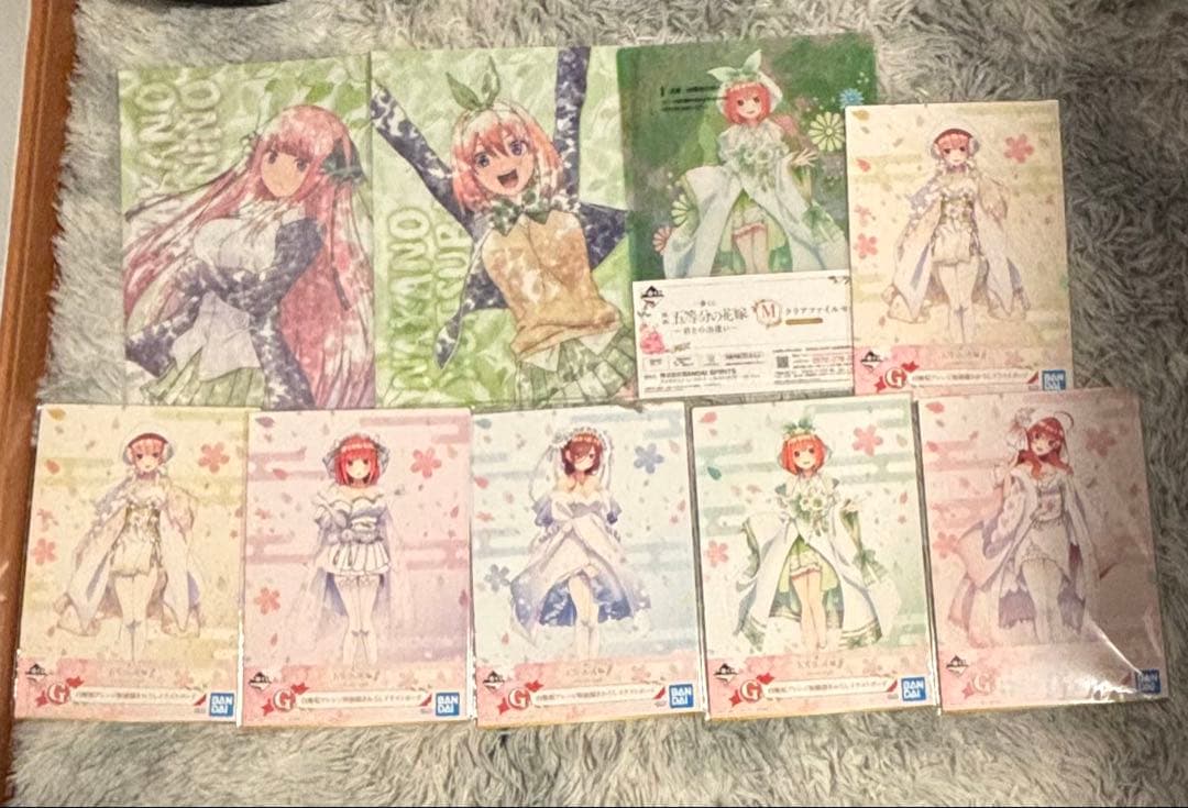 五等分の花嫁 グッズまとめ売りセット 一番くじ カード ステッカー マグネット