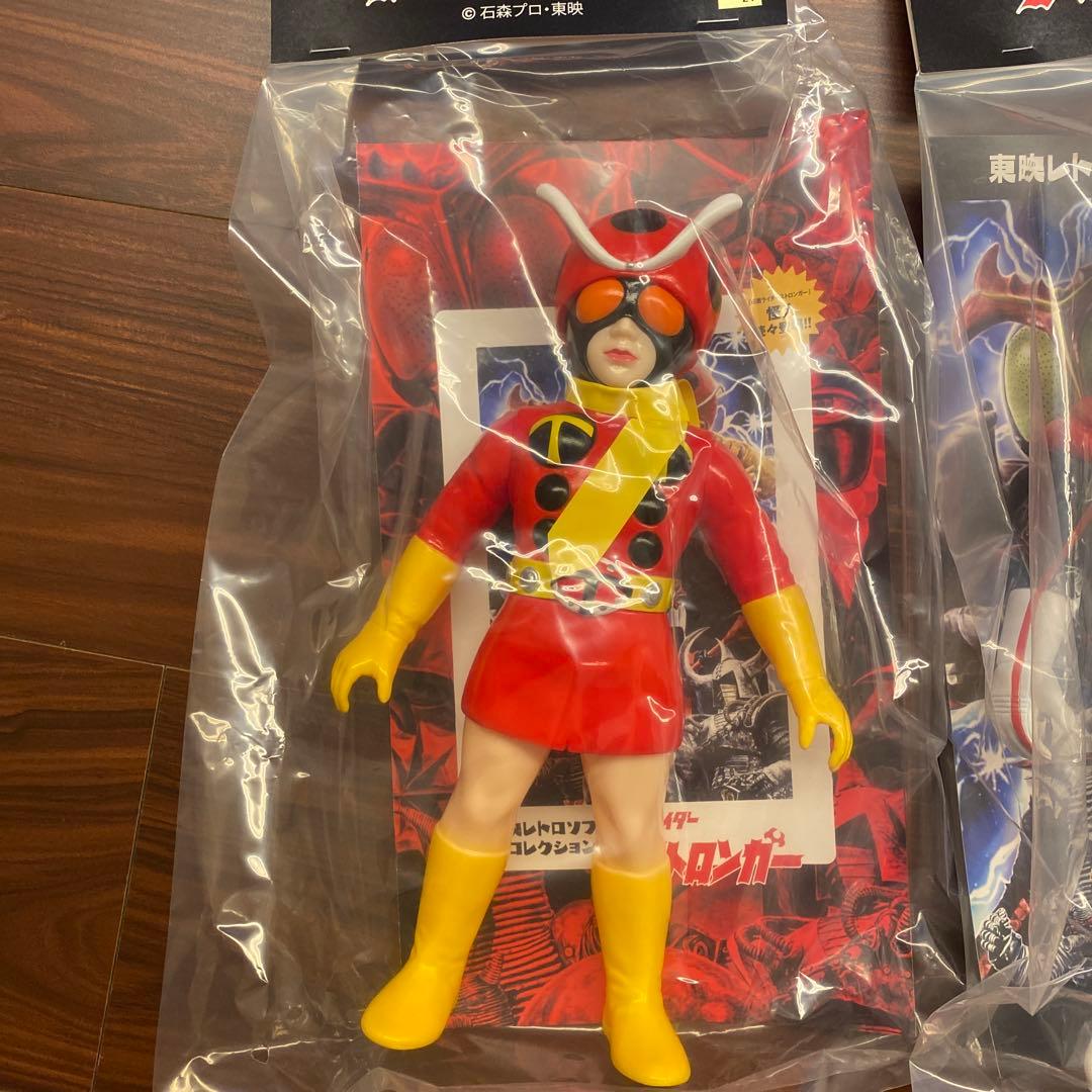 東映レトロソフビコレクション　ストロンガー・タックル