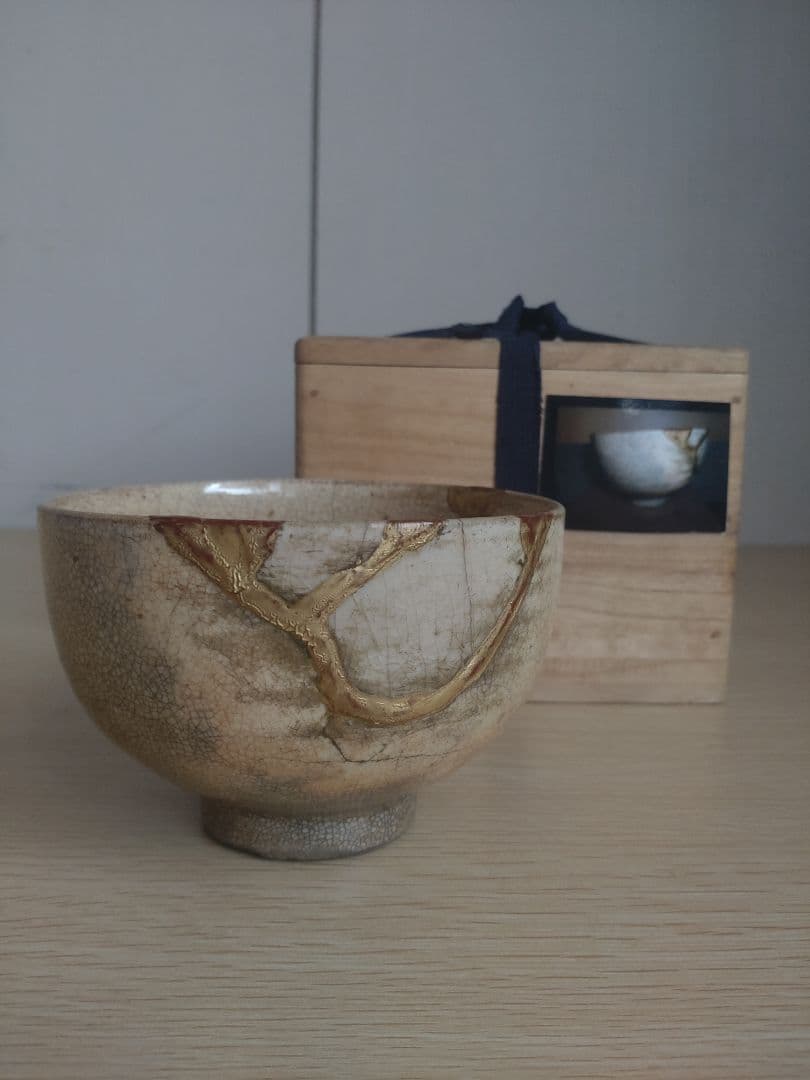 伝世 古萩 江戸初期】李朝 高麗青磁 青井戸 茶盌 茶碗 李勺光 李敬