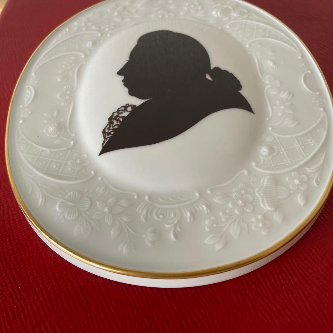 ＊ケンドラーの肖像＊１９７５年・陶板画・１７cm×１４cm・箱入・Meissen