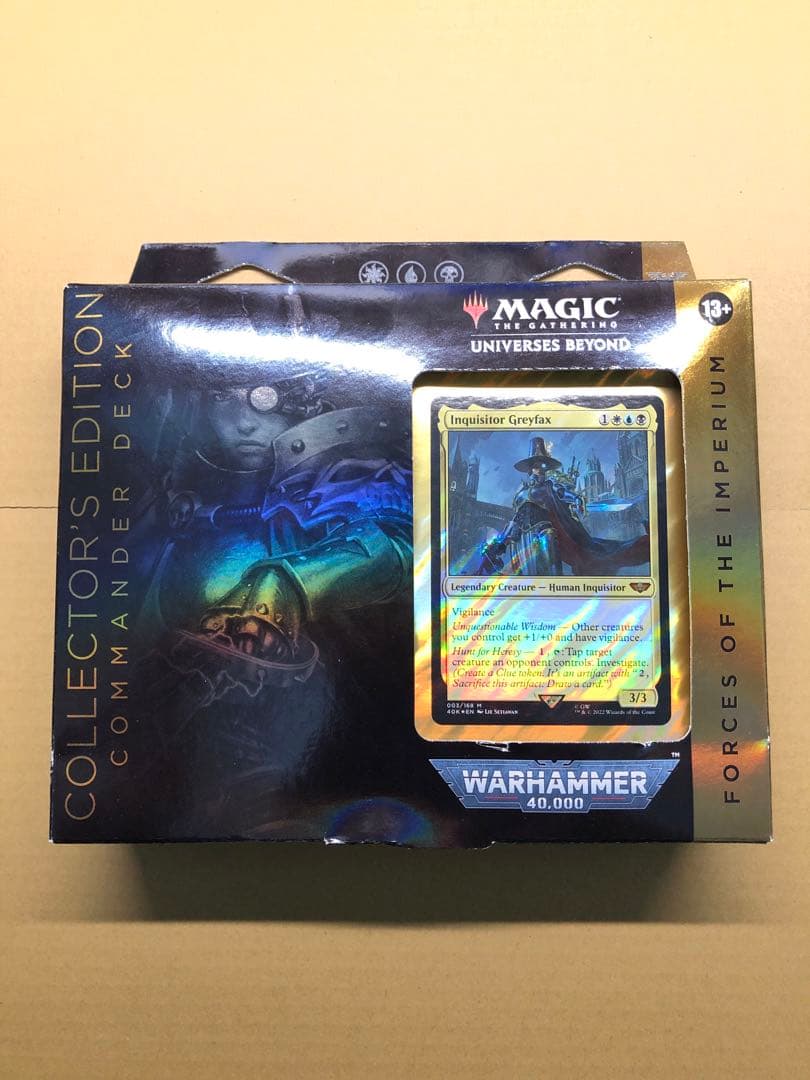 MTG ウォーハンマー 統率者デッキ 帝国の軍勢 コレクターズエディション