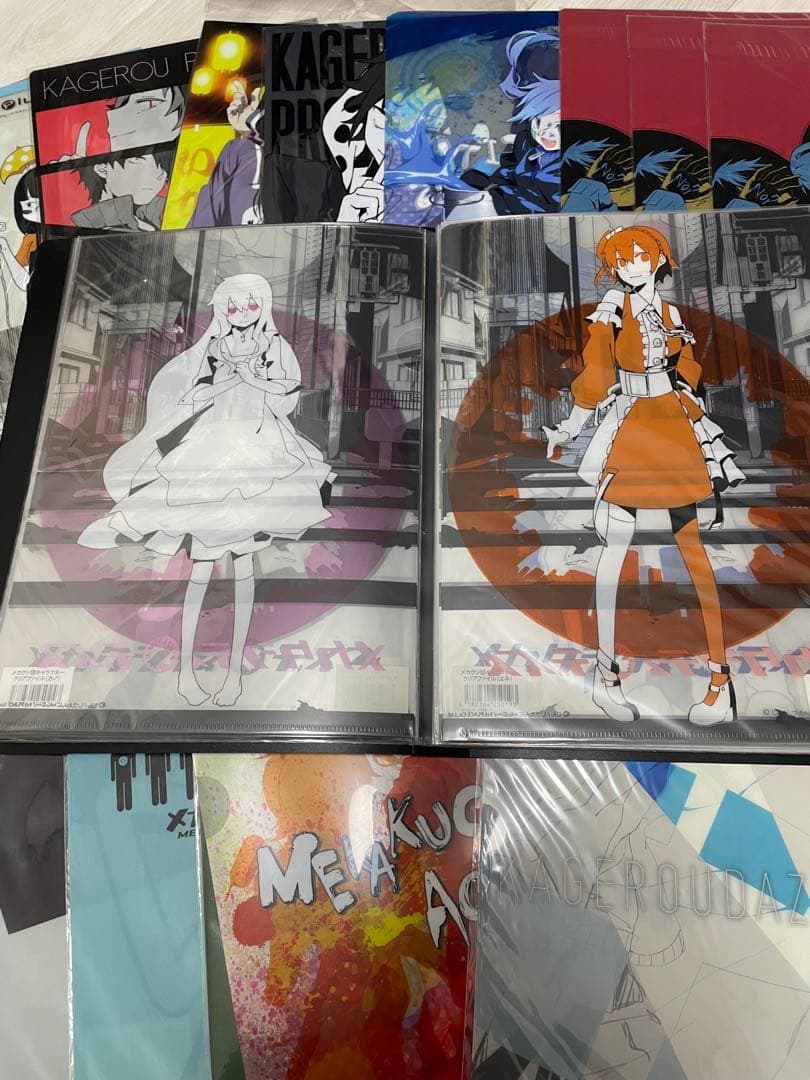 カゲロウデイズ カゲロウプロジェクト クリアファイルセット まとめ売り