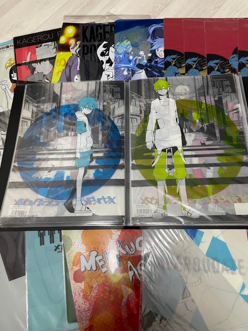 カゲロウデイズ カゲロウプロジェクト クリアファイルセット まとめ売り