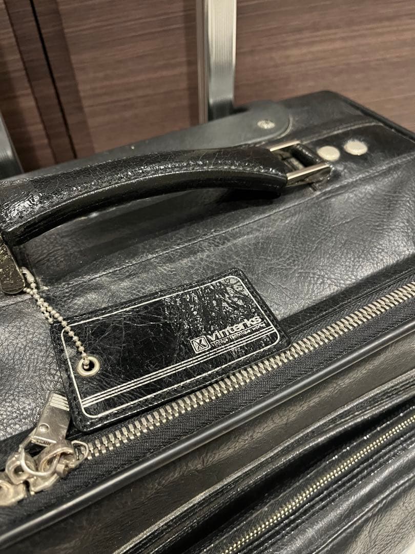 マスターピースVINTERKS 】レザー キャリーケース トラベル バッグ