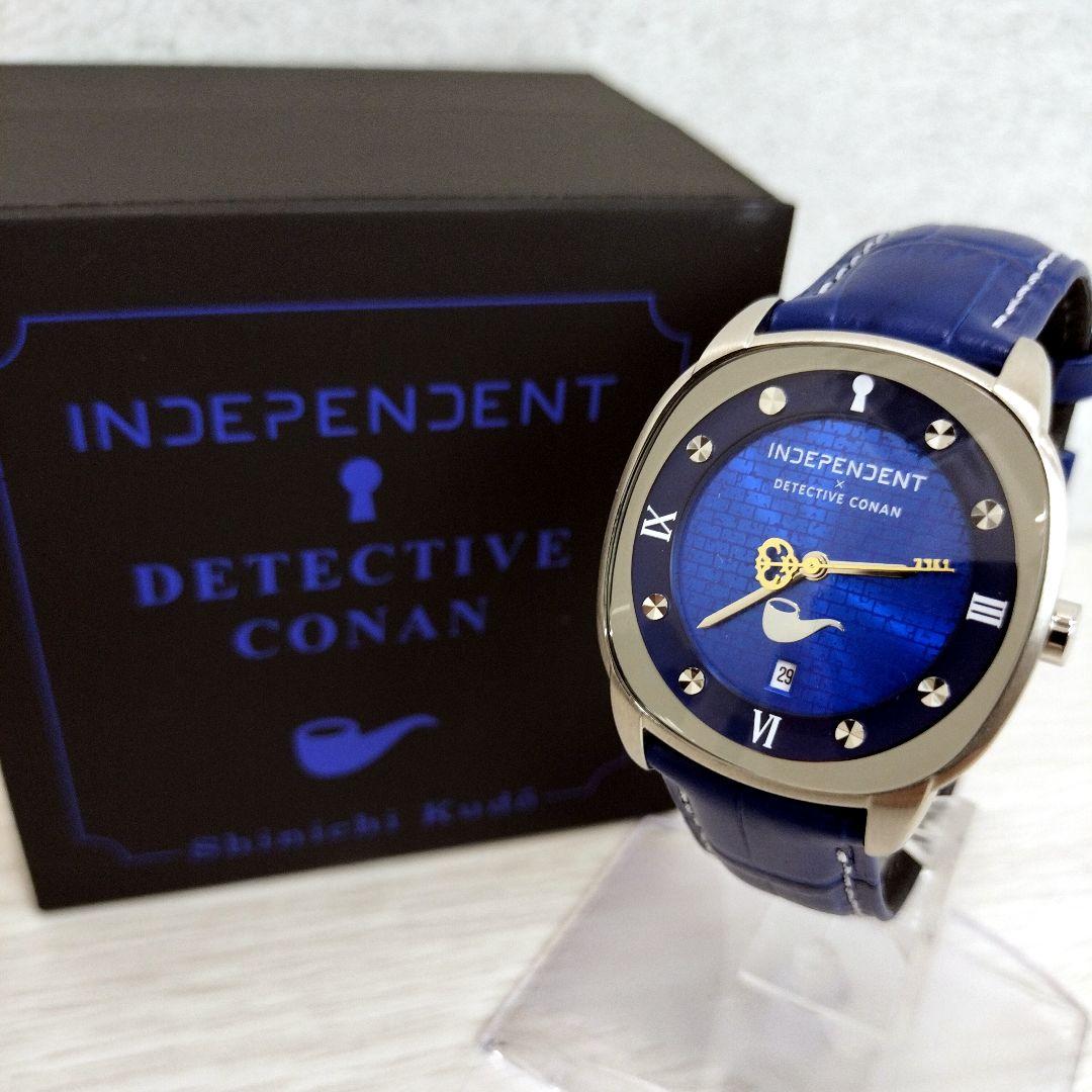 名探偵コナン×INDEPENDENT オフィシャルコラボウォッチ/工藤新一モデル