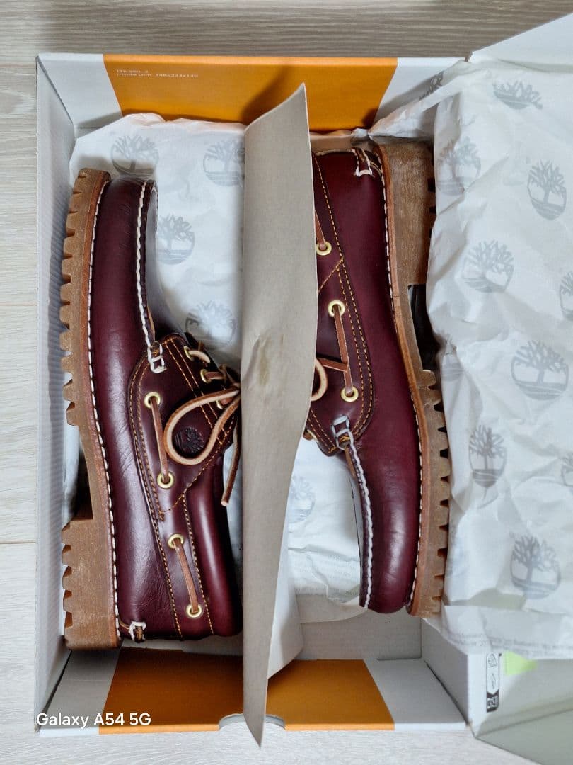 【新品】【未使用】25.5cm ティンバーランド 3eye クラシックラグ