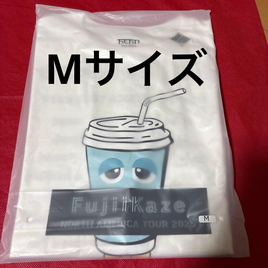 即購入⭕️藤井風 2025 ドリンクTシャツ Mサイズ 新品 未開封ホワイト