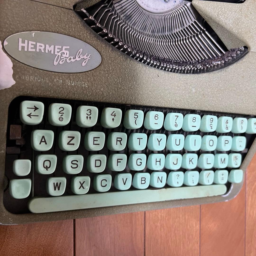 HERMES タイプライター レトロ ヴィンテージ アンティーク スイス製